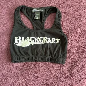 Black Craft Cult sports bra. Size small Never worn! Sold out on website